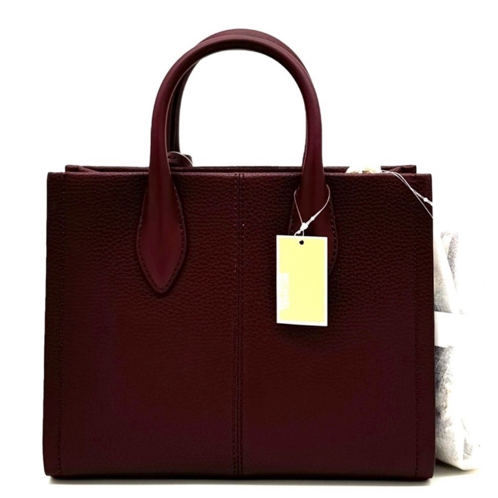 Michael Kors Mirella Small Shopper TZ Xbody Bag Ox Blood - Picture 4 of 8